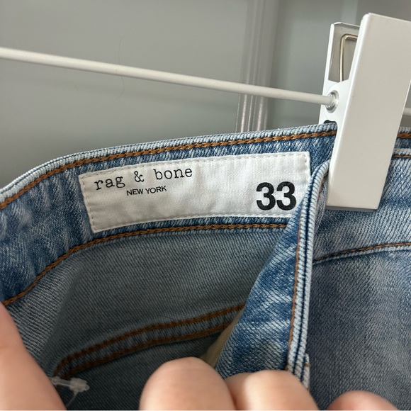 NWT Anthropologie Rag & Bone Casey High Rise Ankle Flare Jeans - Picture 6 of 7